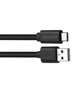 AVACOM Datový a nabíjecí kabel USB - USB Type-C, 100cm, černá