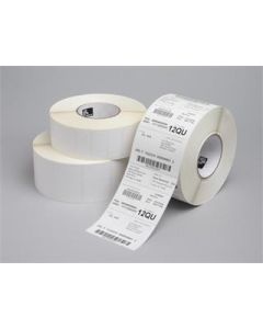 Zebra Label, Paper, 102x152mm; Direct Thermal, Z-Select 2000D, Coated, Permanent Adhesive, 25mm Core, Perforation