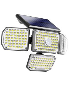 IMMAX CLOVER-2 venkovní solární nástěnné LED osvětlení s externím solárním panelem, 4,5W