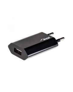 TRX Akyga USB nabíječka 220V/ 5V/ 1A/ černá