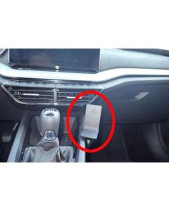 Brodit ProClip montážní konzole pro Skoda Octavia IV 2020 a novější (prov. Manuál), na střed vpravo