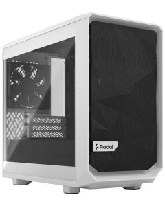 Fractal Design Meshify 2 Nano White TG Clear Tint / Mini ITX / průhledná bočnice / bez zdroje / bílá