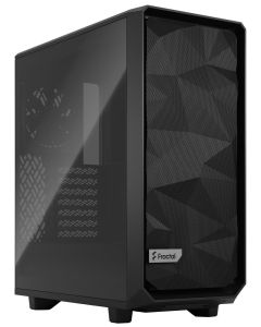 Fractal Design Meshify 2 Compact Black TG Light Tint / Midi Tower / průhledná bočnice / bez zdroje / černá