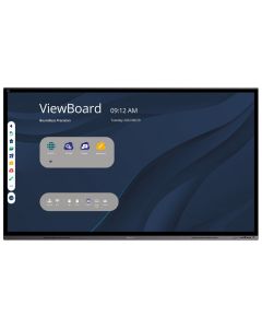 ViewSonic Flat Touch Display IFP8662/ 86"/ UHD / 16/7 /400cd / Android 3-32/ OPS/VGA/HDMI/USB-C/HDMIout