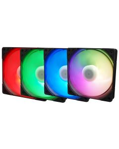 SCYTHE KF1225FD12AR-P Kaze Flex 120 mm ARGB PWM Fan, 300-1200RPM