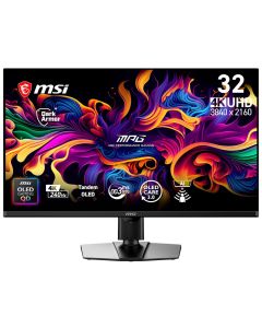MSI Gaming MPG 322UR QD-OLED X24/ 31,5"/ 3840x2160 / OLED/ 0,03ms/ 240Hz/ 300cd/m2/ 1500000:1/ HDMI/ DP/ VESA/ USB/černý
