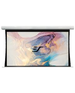 ELITE SCREENS plátno elektrické motorové 135" (342,9cm)/ 16:9/168,1×298,9cm/ hliníkový case bílý/ 12" drop/ Acoustic 4K
