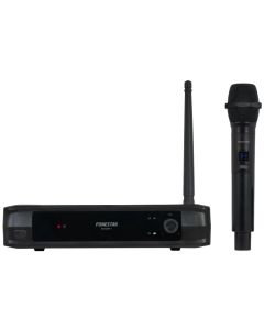 Fonestar bezdrátový UHF mikrofonní set, fixní frekvence, dosah 30 m, DSP, XLR/Jack výstup, 12V DC