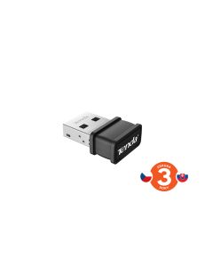 Tenda W311MIv6 AX300 WiFi 6 USB Nano Adapter, 286 Mb/s, 802.11ax/b/g/n, Soft AP, Win 7/10/11, Linux