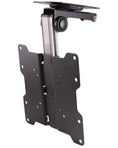 Neomounts  FPMA-C020BLACK / Flat Screen Ceiling Mount (Height: 26,5-40 cm) / Black