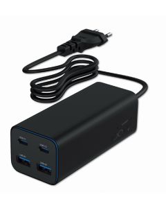 Gembird 100W adaptér 2xUSB-C, 2xUSB-A
