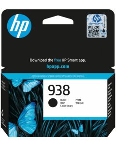 HP 938 Černá originální inkoustová kazeta