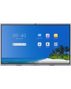 HIKVISION IFP 86"  4K, 8GB/128GB storage, 400 nit, 50 points, Android 14, USB, HDMI, Wifi ,BT,  EDLA, kamera, mikrofon