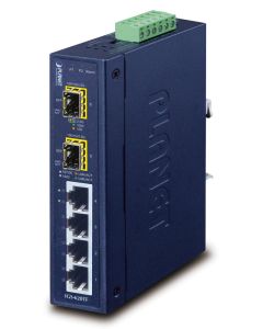 Planet IGS-620TF Průmyslový Switch 4x 10/100/1000Base-T, 2x 100/1G/2.5GBase-X SFP, -40~+75°C