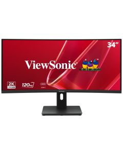 ViewSonic VA3420C-2 34" 21:9, 3440 x 1440, VA zakřivený monitor,120Hz,HDMI,DP,USB,USB-C 96W, speakers,výš. stavitelný