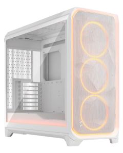 Fractal Design Meshify 3 XL / Big Tower / průhledná bočnice / bez zdroje / bílá