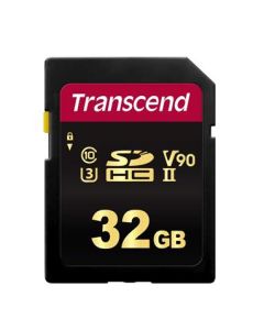 Transcend 32GB SDHC 700S (Class 10) UHS-II U3 V90 MLC paměťová karta, 285 MB/s R, 180 MB/s W