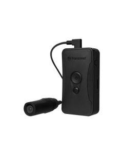 Transcend DrivePro Body 60 osobní kamera, Full HD 1080p, 64GB interní paměť, GPS, Wi-Fi, Bluetooth, USB 2.0, IP67, černá