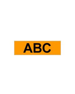 Brother - TZe-B31, signální oranžová / černá - 1ks