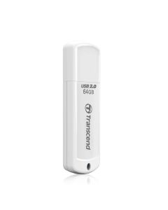 Transcend 64GB JetFlash 370, USB 2.0 flash disk, bílý