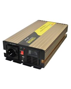 ROGERELE Sinusový měnič napětí REP1500-12, 1500W, 12V, USB port