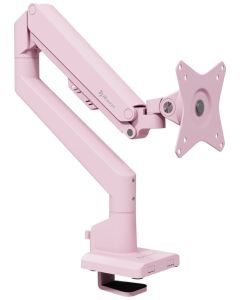 AROZZI ALZARE NEO Pink/ stolní držák pro monitory/ plynový píst/ kovový/ růžový