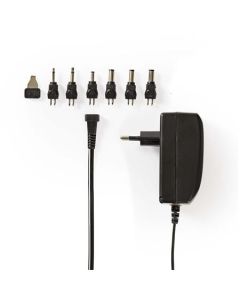 Nedis ACPA003 - Univerzální napájecí adaptér | 9,0/12/13,5/15/18/20/24 V DC | 1,0 A – 1,5 A