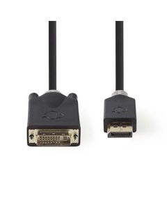 Nedis CCBW34800AT20 - Kabel HDMI – DVI | Konektor HDMI™ - DVI-D 24+1-Pin Zástrčka | 2 m | Antracit