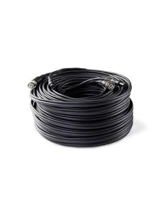 Nedis CCTVCA10BK300 - CCTV Bezpečnostní Kabel BNC / DC | RG59 | 30 m | předem sestavené konektory