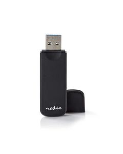 Nedis CRDRU3100BK - Čtečka karet SDXC/microSDXC | Více karet | USB 3.0 | 5 Gbps