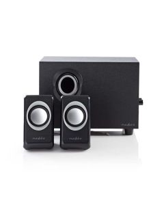 Nedis CSPR10021BK - PC reproduktor | 2.1 | 33 W | Jack 3,5 mm