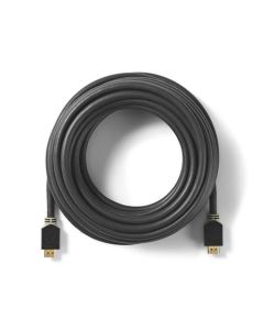 Nedis CVBW34000AT100 - Kabel High Speed HDMI™ s Ethernetem | Konektor HDMI™ - Konektor HDMI™ | 10 m | Antracit