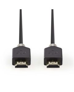 Nedis CVBW34000AT20 - Kabel High Speed HDMI™ s Ethernetem | Konektor HDMI™ - Konektor HDMI™ | 2 m | Antracit
