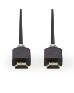 Nedis CVBW34000AT75 - Kabel High Speed HDMI™ s Ethernetem | Konektor HDMI™ - Konektor HDMI™ | 7,5 m | Antracit