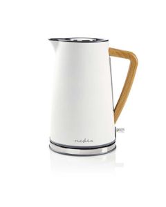 Nedis KAWK510EWT - Rychlovarná Konvice | 1,7 L | Soft-Touch | Bílá barva