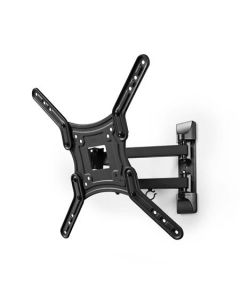 Nedis TVWM1530BK - Full Motion Nástěnný Držák TV | 23–55" | Max. 30 kg | 3 Otočné Body