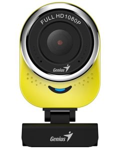 GENIUS webová kamera QCam 6000/ žlutá/ Full HD 1080P/ USB2.0/ mikrofon