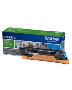 Brother - TN-247C, cyan toner (až 2 300 stran)