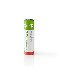 Nedis BANM26HR64B - Dobíjecí Ni-MH Baterie AA | 1.2 V | 2 600 mAh | 4 kusy | Blistr