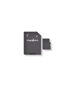 Nedis MMSD64100BK - Paměťová karta | microSDHC | 64 GB | Zápis až 90 Mb/s | Třída 10