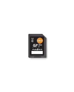 Nedis MSDC128100BK - Paměťová karta | SDXC | 128 GB | Zápis až 80 Mb/s | Třída 10