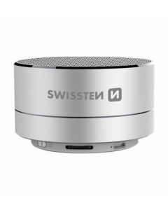 SWISSTEN BLUETOOTH SPEAKER i-METAL SILVER