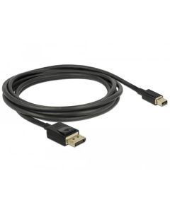Delock Kabel Mini DisplayPort na DisplayPort 8K 60 Hz 2 m DP 8K certifikovaný