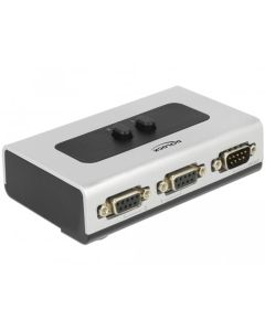 Delock Sériový Switch RS-232 / RS-422 / RS-485 2-portový manuální
