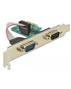 Delock PCI Express Card > 2 x Seriový RS-232