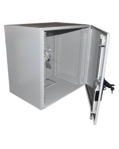 OCRACK 19" venkovní rozvaděč IP55 20U-600mm plechové dveře tří bodový zámek