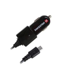 SWISSTEN CAR CHARGER MICRO USB 1A POWER