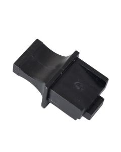Solarix Záslepka pro female konektor RJ45 černá plastová  RJ45-0-BK