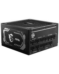 MSI zdroj MAG A1250GL PCIE5/ 1250W/ ATX3.1/ akt. PFC/ 7 let celk. záruka/ 135mm fan/ modulární kabeláž/ 80PLUS Gold