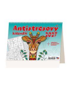 Stolní kalendář 2027 Antistresový